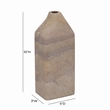 Pemberly Row Handmade Modern / Contemporary Sandstone Straight Vase