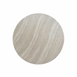 Pemberly Row Contemporary Faux Travertine Indoor/Outdoor Side Table