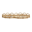 Pemberly Row Contemporary Figure Eight Bamboo Tray - 23.2