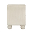 Pemberly Row Contemporary White Finishwashed Nightstand - 22