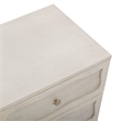 Pemberly Row Contemporary White Finishwashed Nightstand - 22