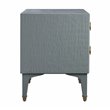 Pemberly Row Transitional MDF Wood Nightstand in Gray - 23