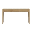 Pemberly Row Contemporary Natural Oak Console Desk - 56