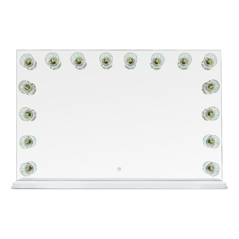 Pemberly Row Contemporary Jumbo Vanity Mirror - 40.9