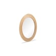Pemberly Row Natural Rattan Round Wall Mirror - 43.5
