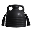 Pemberly Row Handmade Contemporary Black Finish Ceramic Vase