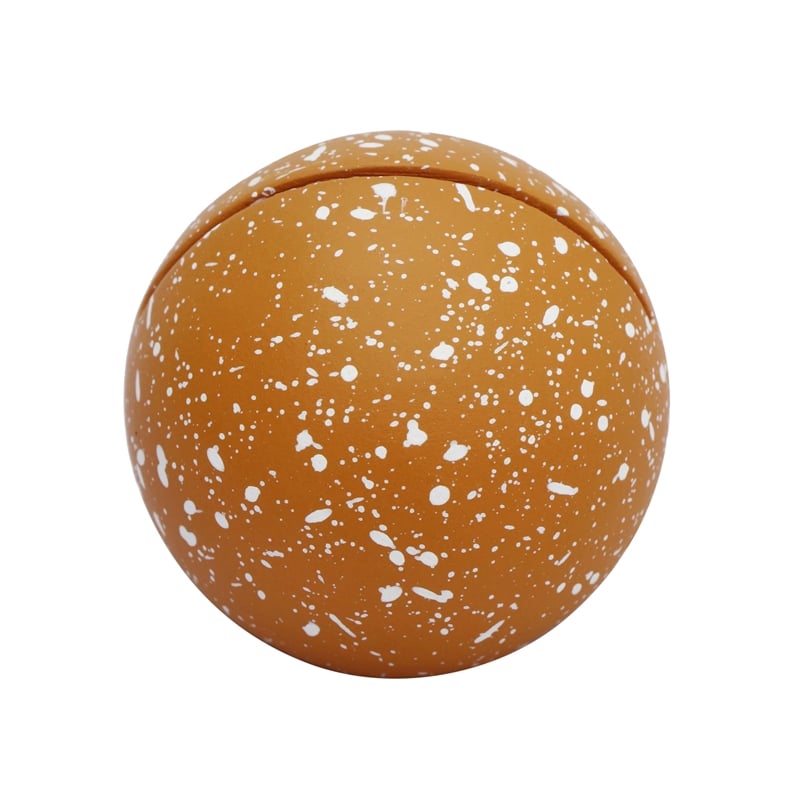 Pemberly Row Speckled Terracotta Round Card Holder - Set of 4