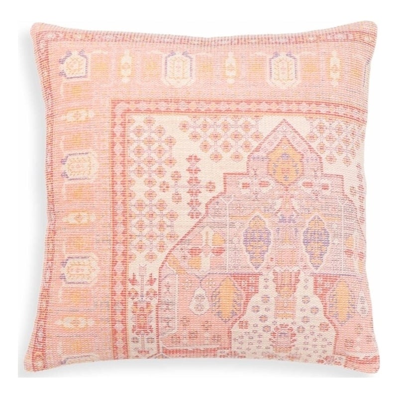 Pemberly Row Handmade Transitional Pink 20