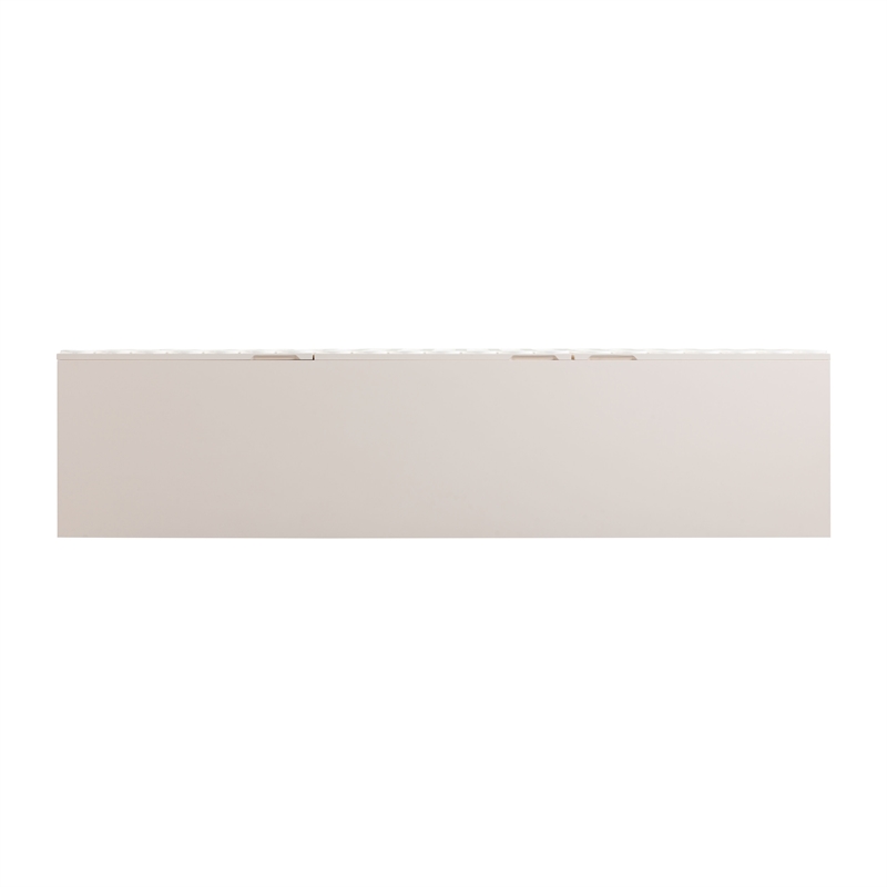 Pemberly Row Handmade Modern Transitional Motif Taupe Buffet