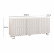 Pemberly Row Handmade Modern Transitional Motif Taupe Buffet