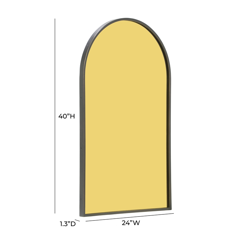 Pemberly Row Handmade Modern / Contemporary Brass Wall Mirror