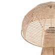 Pemberly Row Handmade Modern Transitional Natural Jute Table Lamp