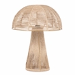 Pemberly Row Handmade Modern Transitional Natural Jute Table Lamp