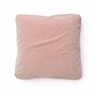 Pemberly Row Rose Upcycled Chenille 24 x 24 inch Square Floppy Pillow