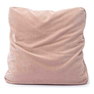 Pemberly Row Rose Upcycled Chenille 24 x 24 inch Square Floppy Pillow