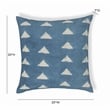 Pemberly Row Indigo Triangles Cotton 20