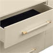 Pemberly Row Handmade Modern / Contemporary Taupe 6-Drawer Dresser