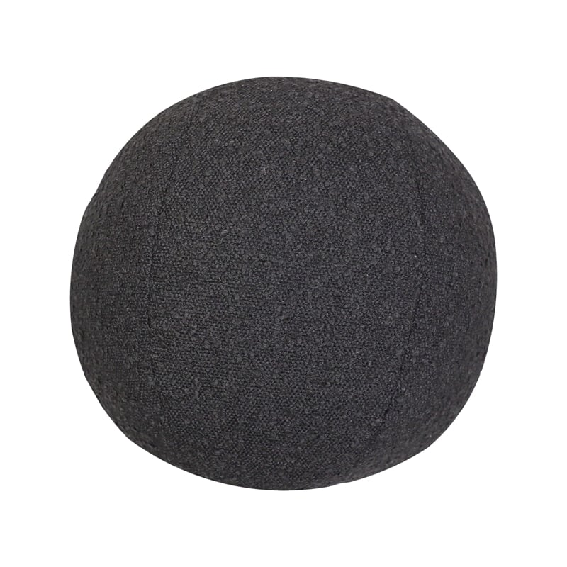 Pemberly Row Modern Transitional Black Finish Boucle 14