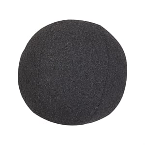 Pemberly Row Modern Transitional Black Finish Boucle 14&quot Pillow