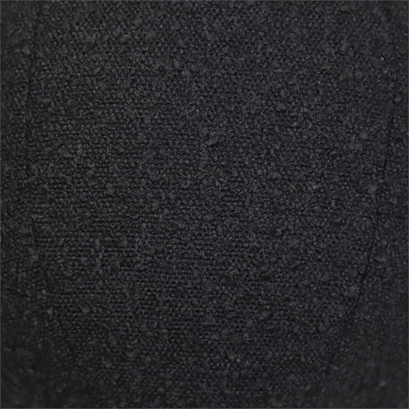 Pemberly Row Modern Transitional Black Finish Boucle 14