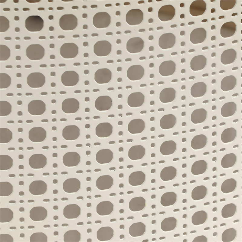 Pemberly Row Handmade Transitional Eggnog Cream Iron Coffee Table