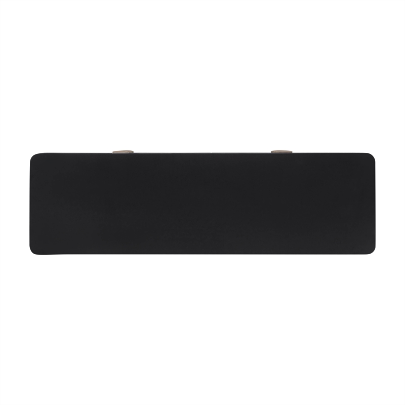 Pemberly Row Handmade Transitional Black Finish 6 Drawer Dresser