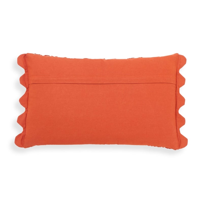 Pemberly Row Orange Embroidered Cotton Flex 20