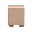 Pemberly Row Handmade Modern / Contemporary Taupe Nightstand