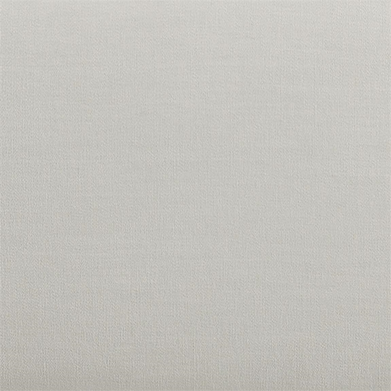 Pemberly Row Contemporary Sand Upcycled Linen Ottoman - 39