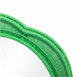 Pemberly Row Contemporary Green Wall Mirror - 26.6