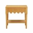Pemberly Row Handmade Modern / Contemporary Natural Ash Nightstand