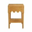 Pemberly Row Handmade Modern / Contemporary Natural Ash Nightstand