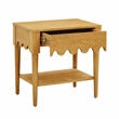 Pemberly Row Handmade Modern / Contemporary Natural Ash Nightstand