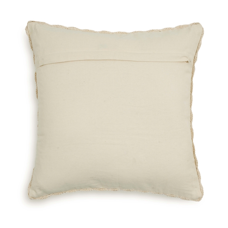 Pemberly Row Transitional Harvest Printed Cotton 20 Inch Accent Cushion
