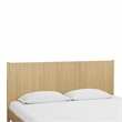 Pemberly Row Contemporary Natural Wood King Bed - 64.5