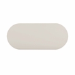 Pemberly Row Handmade Modern / Contemporary Cream Oval Coffee Table
