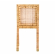 Pemberly Row Handmade Transitional Rattan Veneer Dining Chair