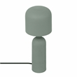 Pemberly Row Modern / Contemporary Shroom Green Metal Table Lamp