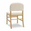 Pemberly Row Transitional Cream Performance Velvet Dining Chair