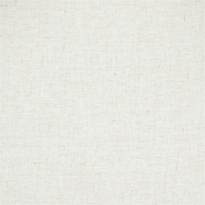 Pemberly Row Contemporary Cream Performance Upcycled Linen Dining Chair