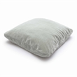 Pemberly Row Mint Green Upcycled Chenille 20 x 20 inch Square Floppy Pillow