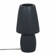 Pemberly Row Modern / Contemporary Blue Terracotta Table Lamp