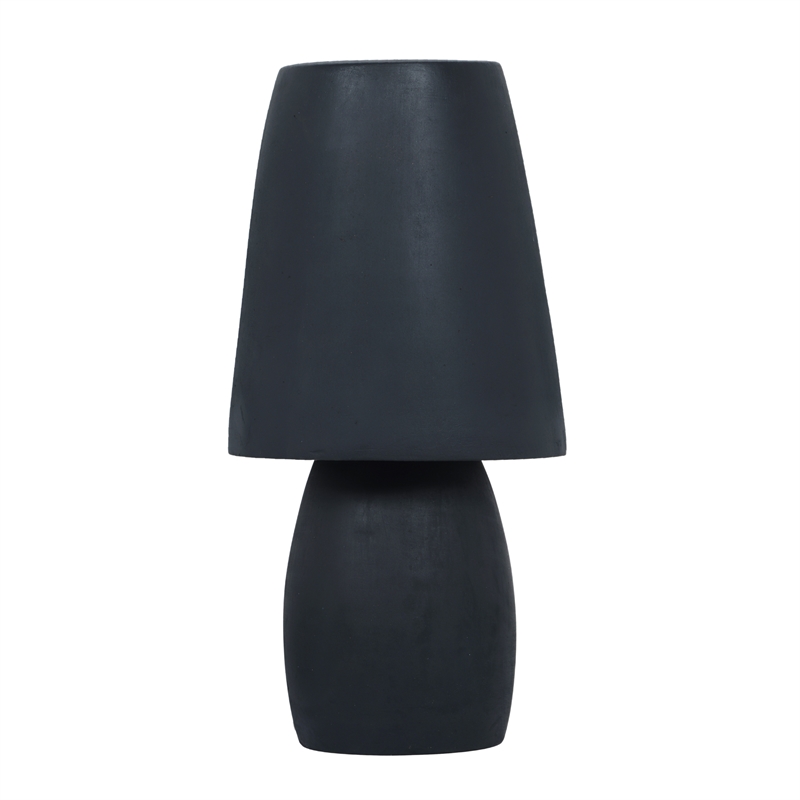 Pemberly Row Modern / Contemporary Blue Terracotta Table Lamp