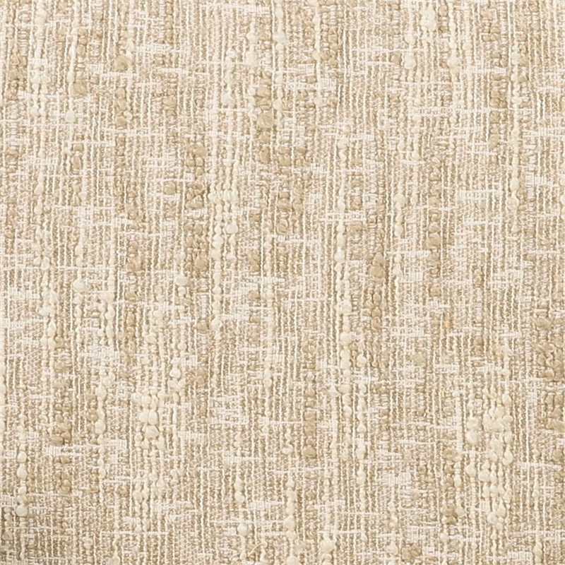 Pemberly Row Contemporary Cream Vegan Leather 2-Tone Dining Chair