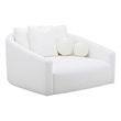 Pemberly Row Handmade Contemporary Cream Performance Fabric Daybed