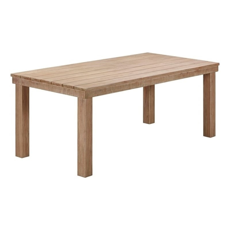 Pemberly Row Contemporary Natural Outdoor 75