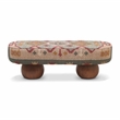 Pemberly Row Modern / Contemporary Textured Wool Upholstered Bench
