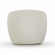 Pemberly Row Modern / Contemporary Cream Velvet Swivel Chair