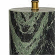 Pemberly Row Modern / Contemporary Spider Green Marble Table Lamp
