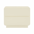 Pemberly Row Handmade Modern Modern Transitional Cream Nightstand